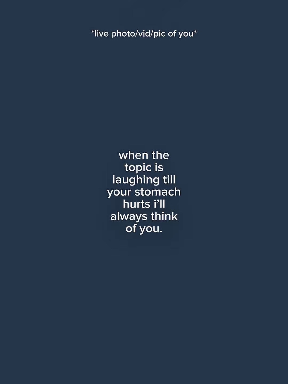 Laughing 