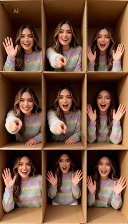 Cardboard box trend