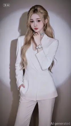 Trend AI vest trắng