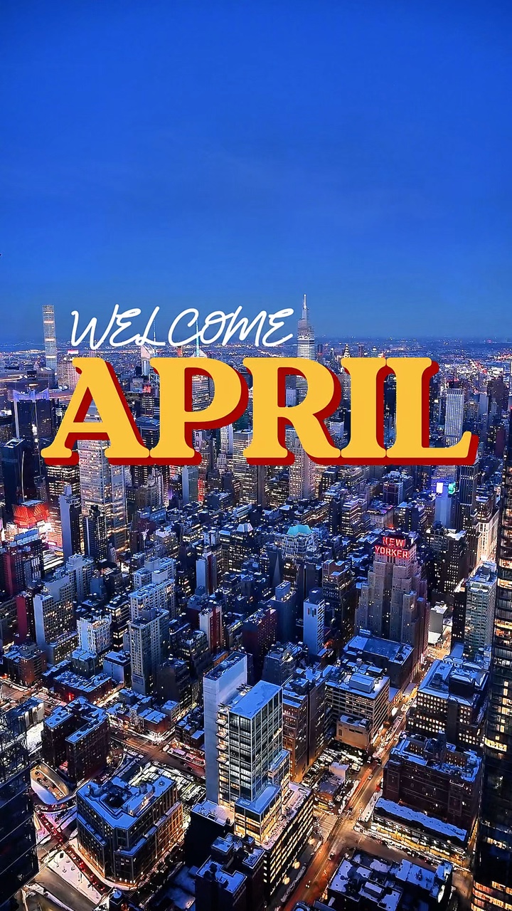 Bienvenido abril