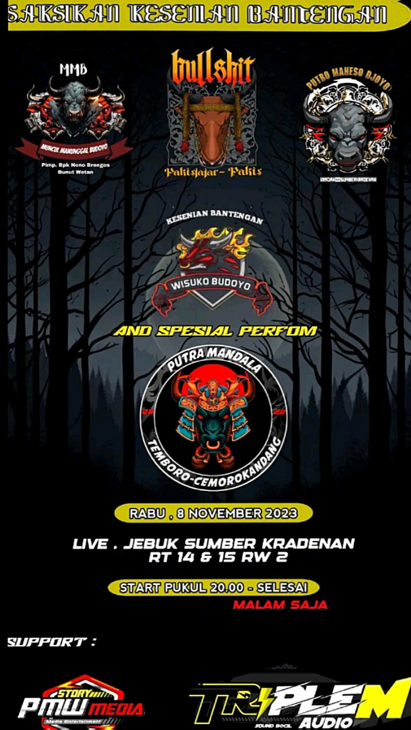 Pamflet Bantengan
