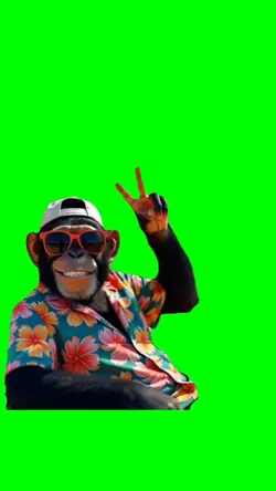 Chill Monkey Peace 