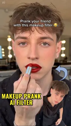 Makeup prank Al