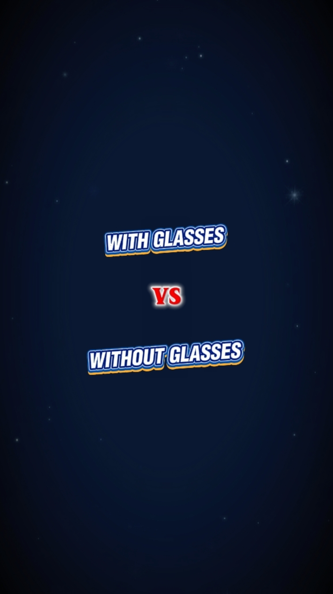 With Glasses