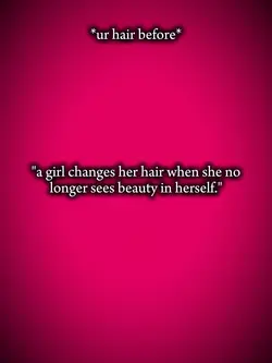 ur hair before & now