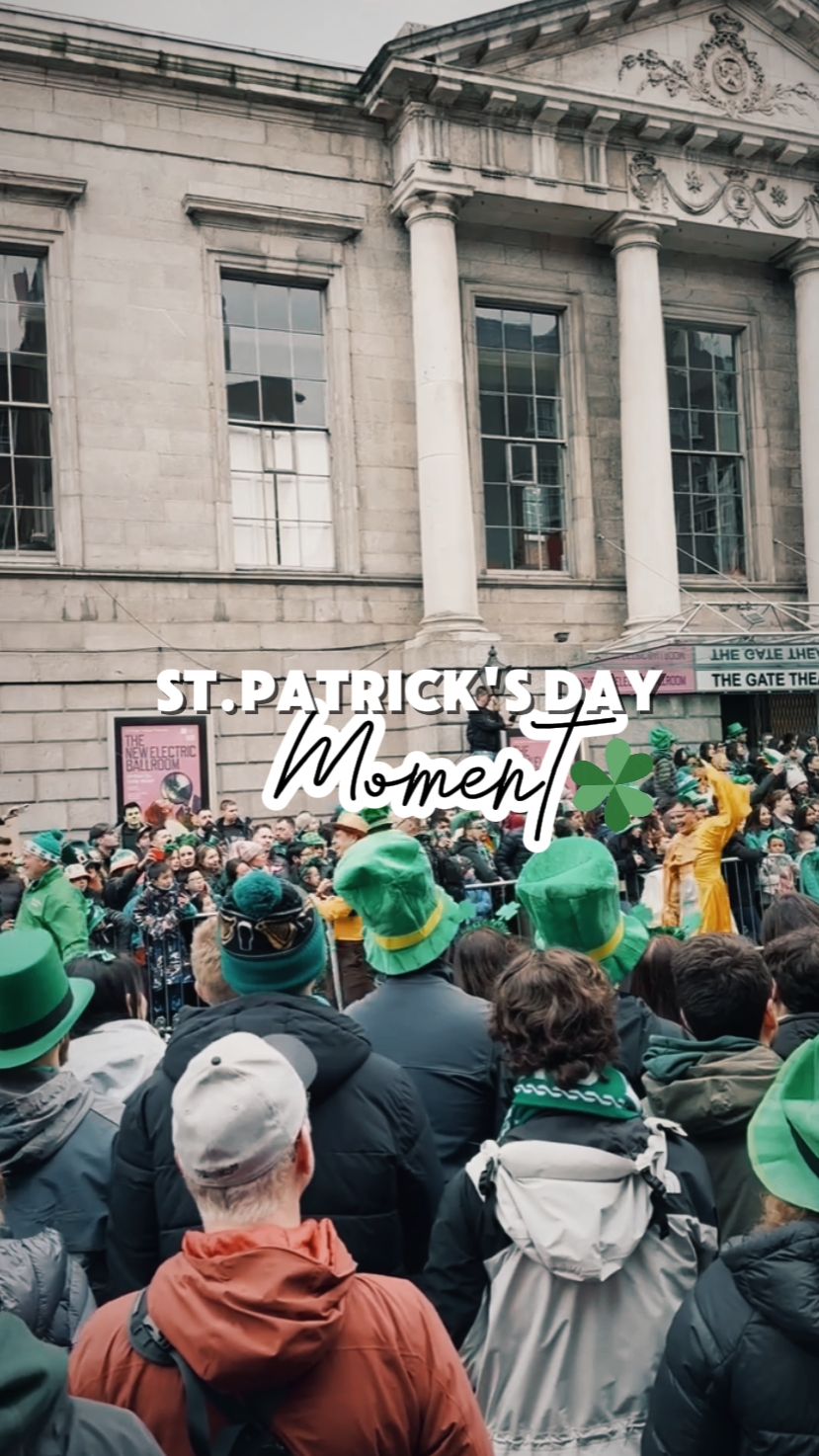 St. patrick's moment