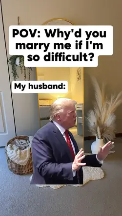 Why'd you marry me
