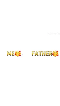 Me & Father Template