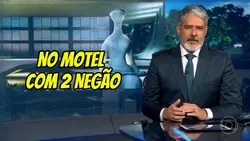 No motel com 2 negão