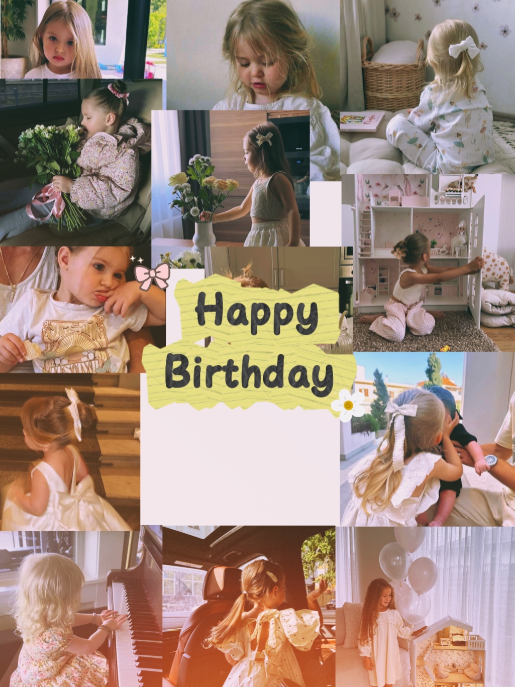 Feliz cumpleaños niña 