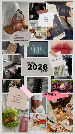 2026 vision board
