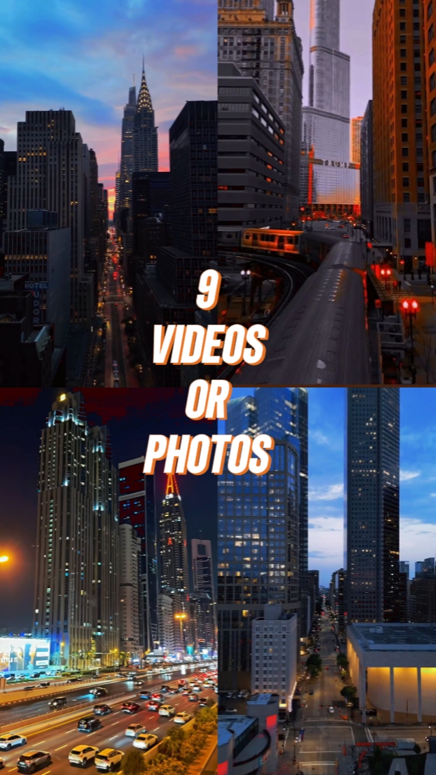 9 VIDEOS OR PHOTOS 