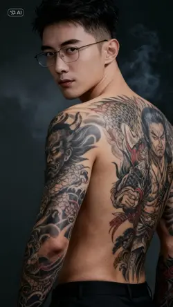 Xăm mình Yakuza AI