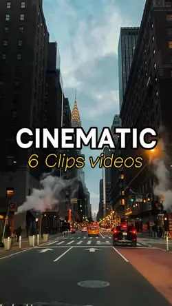 6 Clips videos