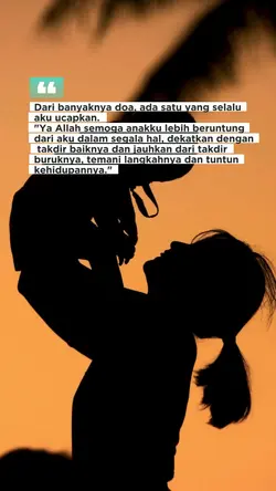 doa ibu untuk anak