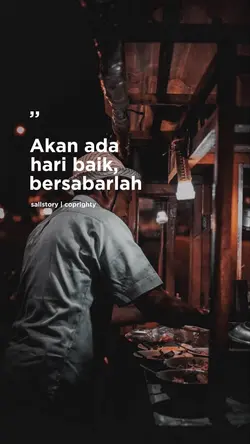 Akan ada hari baik