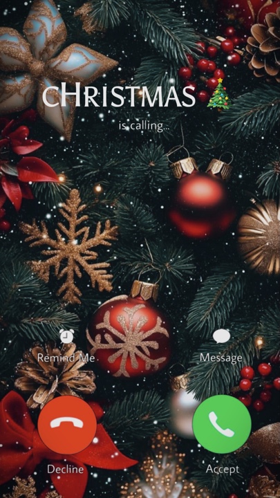 O natal está chamando