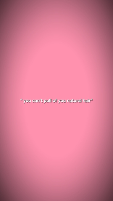 cheveux naturels