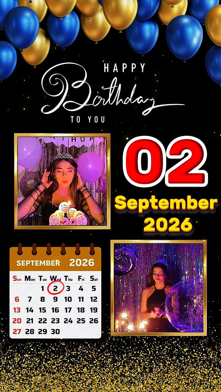 HBD 02 de setembro de 2026