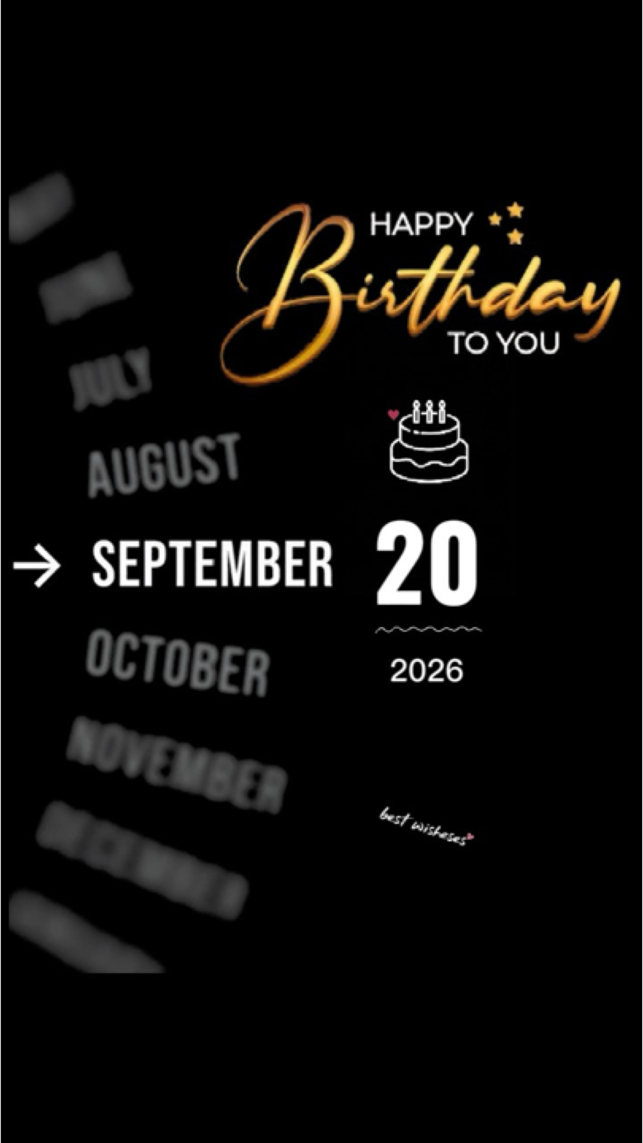 hbd 20 september