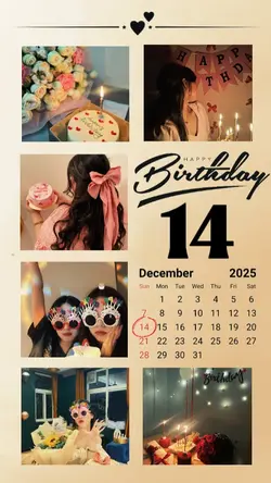 birthday 14 Dec