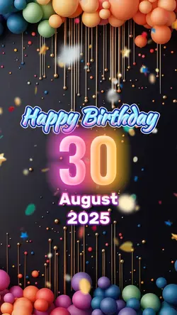 hbd 30 august 2025