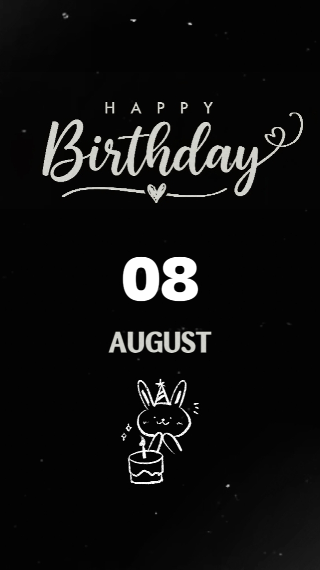 08 DE AGOSTO ANIVERSÁRIO 
