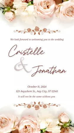WEDDING INVITATION 1