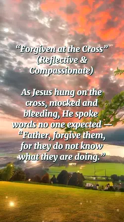 Forgiven at the cros