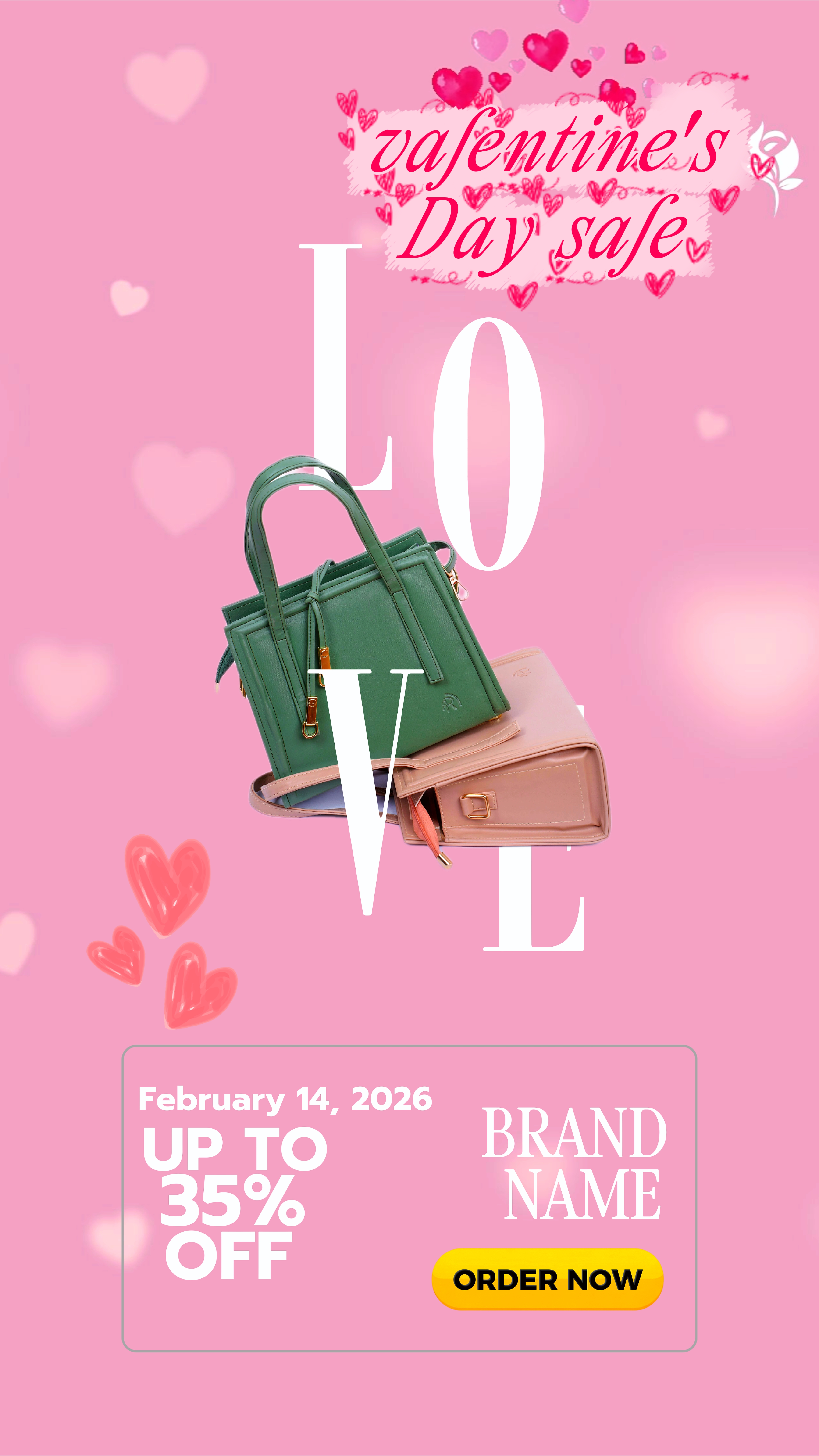Venta del Día de San Valentín 