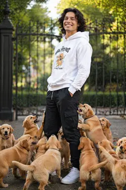 Playful Puppy Swarm