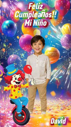 Cumple niño foto