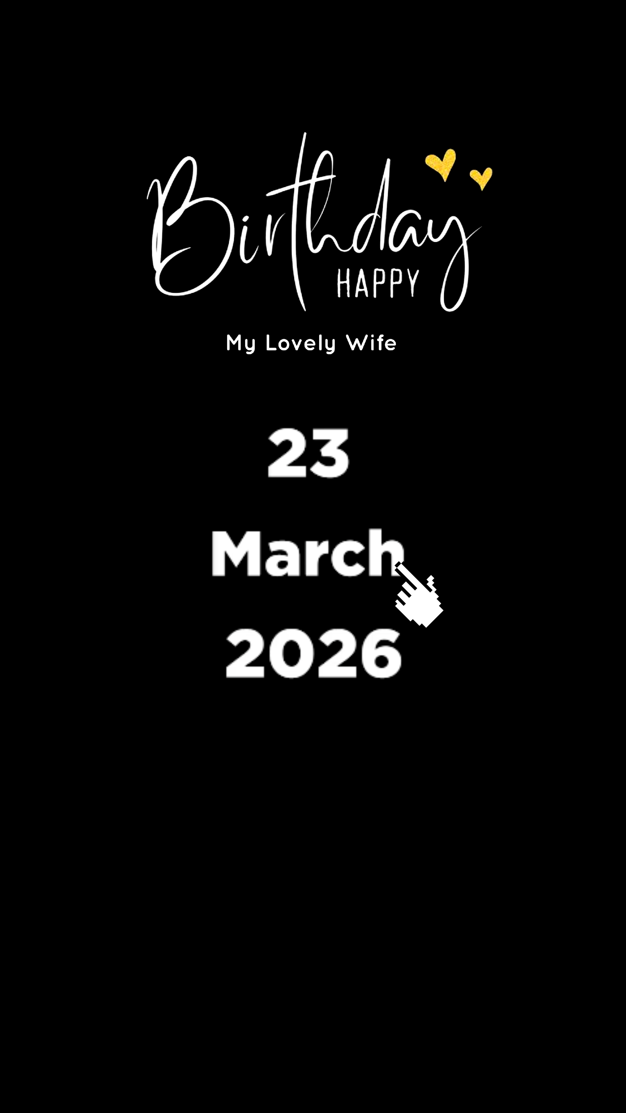 HBD ISTRI 23 MARET