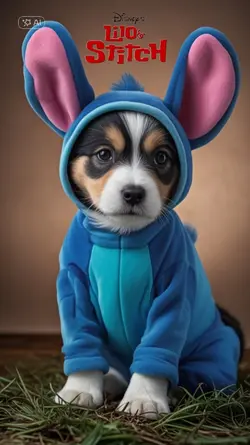 pet cosplay stitch 