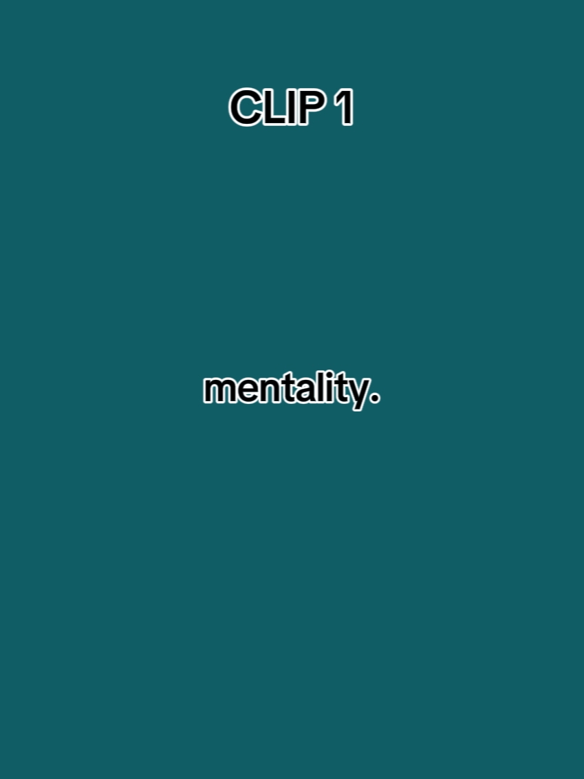 mentality 