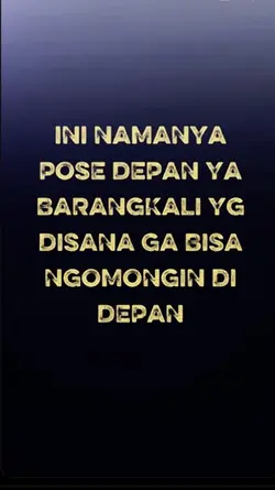 ini namanya pose