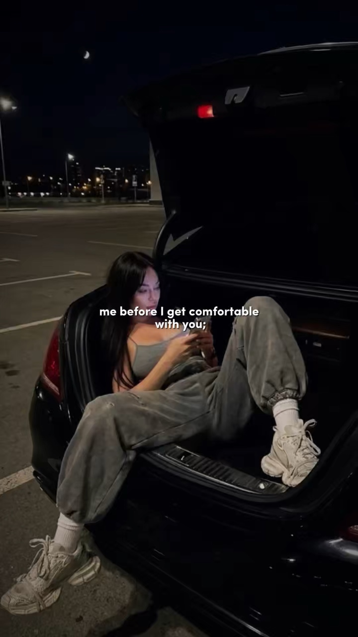 i got comfortable 