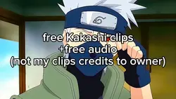 free Kakashi clips 