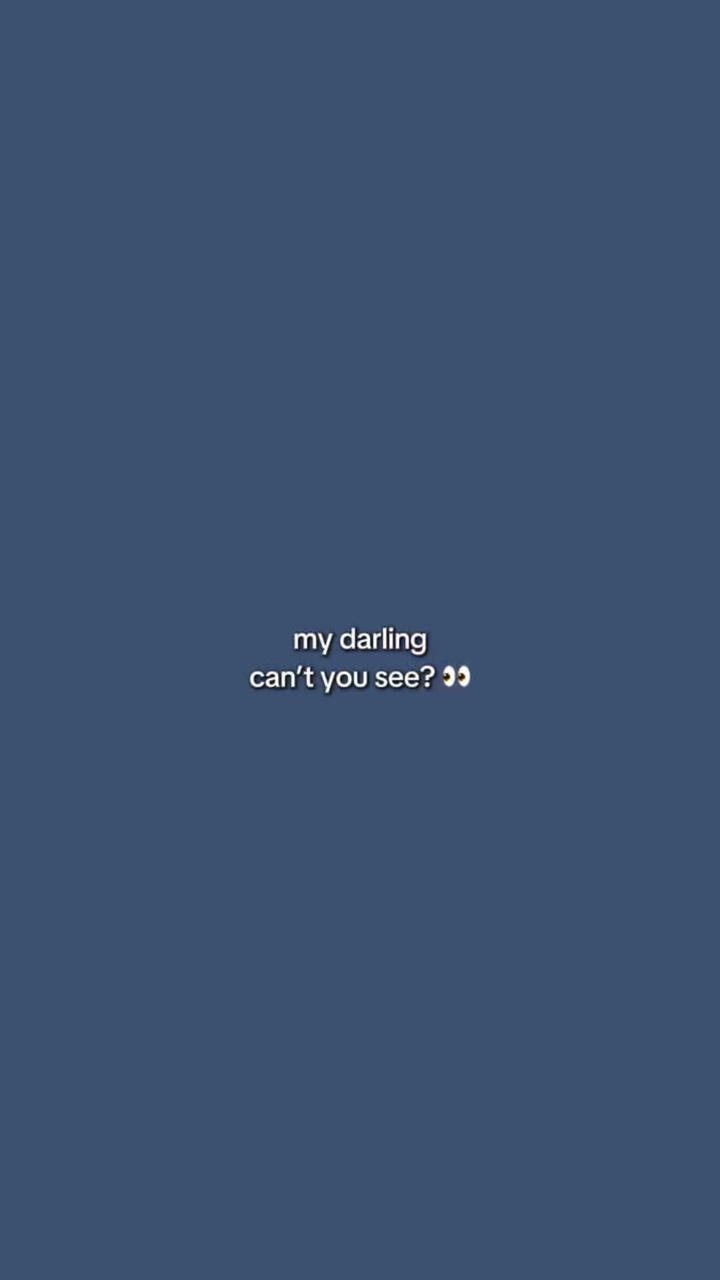 MyDarlingCantYouSee
