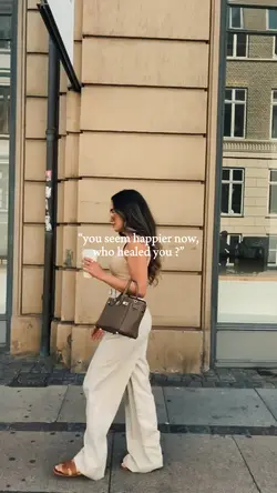 you seem happier now