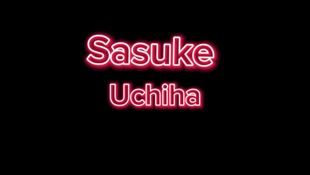Sasuke edit