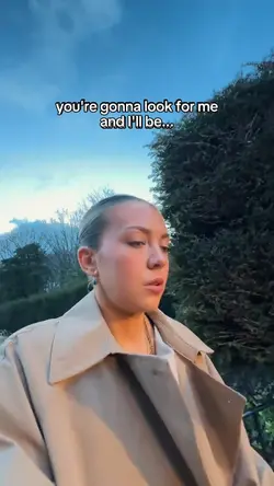 you're gonna look