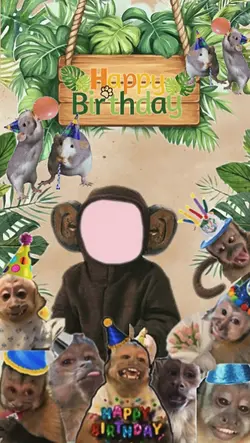 jungle birthday meme