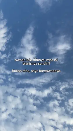 karyawan tapi owner