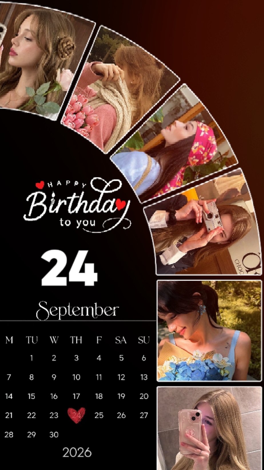 BIRTHDAY 24 SEPTEMBE