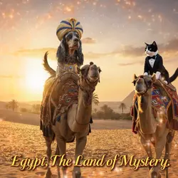 黄金に輝く、神秘のエジプト🇪🇬🐪