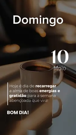 Domingo 10 de Maio