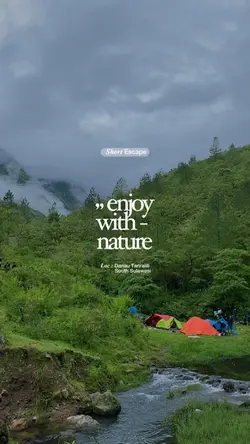 Enjoy with nature