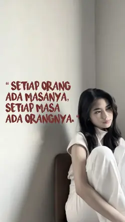 stiap org ada masany