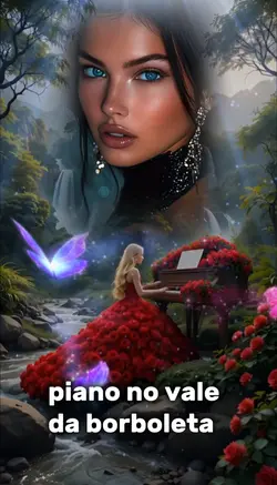 piano e borboletas 